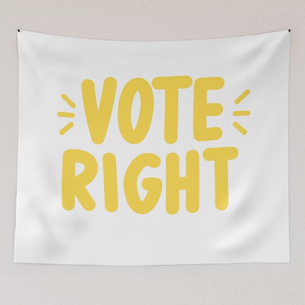 Item preview, Vote Right designed and sold by Elegant Edge.