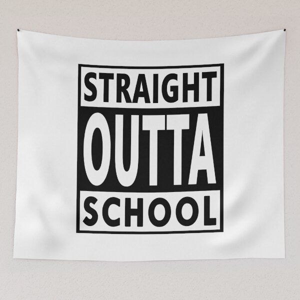 Item preview, Teacher Birthday School Straight Outta designed and sold by smily-tees.