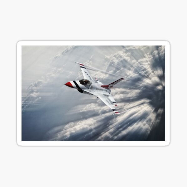 Thunderbird Flight Leader Sticker