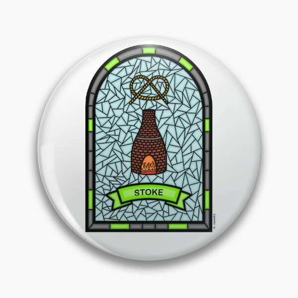 Item preview, Stoke Stained Glass Window designed and sold by MadeByGeeClowes.