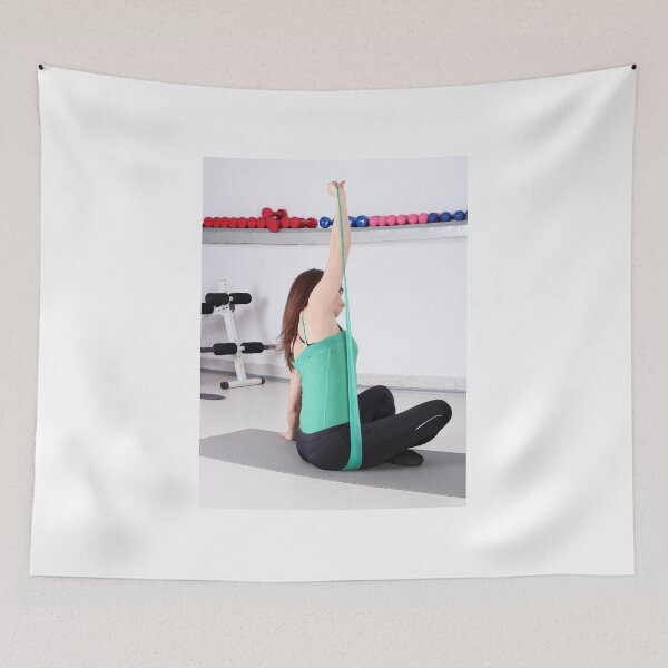 Item preview, fitness healthy lifestyle girl exercise designed and sold by goceris.
