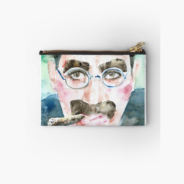 Item preview, GROUCHO MARX watercolor portrait designed and sold by lautir.