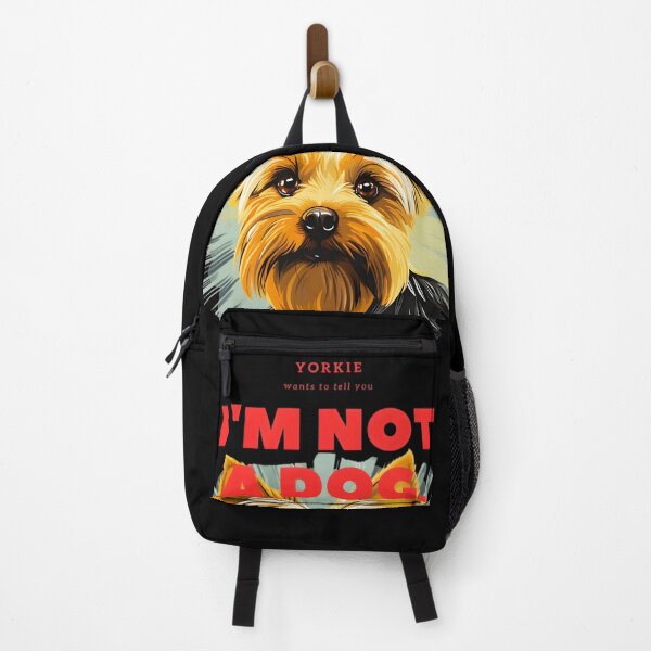 Item preview, Yorkie Wants to Tell You I'm Not a Dog - Whimsical Terrier Art designed and sold by Blendfactor.