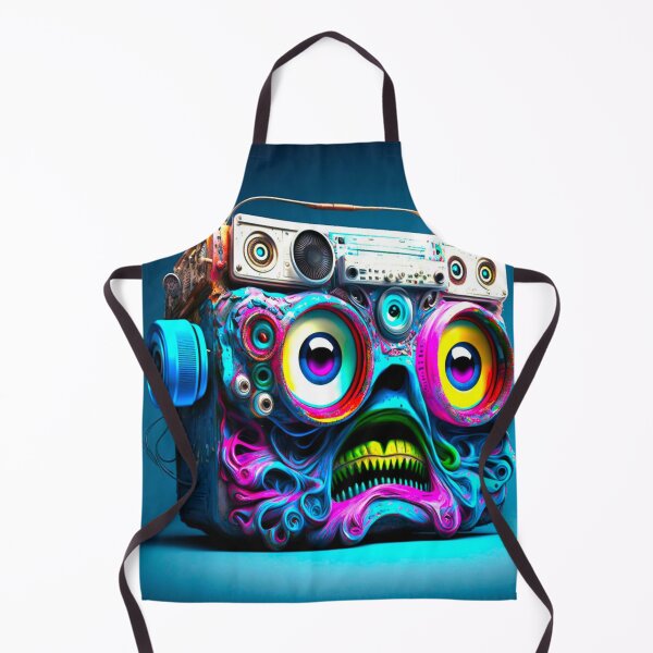 Item preview, Radiant Radio: A Cheerful Face-shaped Art Piece designed and sold by CoutureGlowcc.