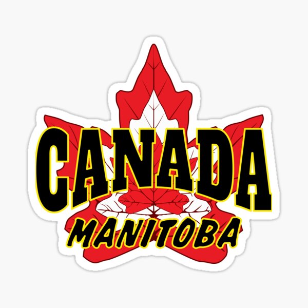 Item preview, A Manitoba Canada Maple Leaf by Tjays on a Cool - designed and sold by TJays.