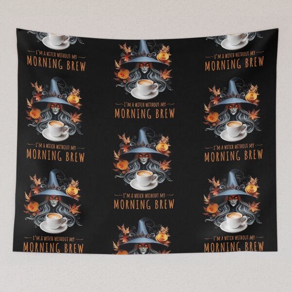 Item preview, I am a witch without my cup of morning brew (coffee) designed and sold by PeffysArt.