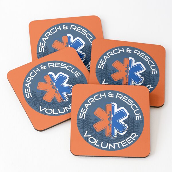 Item preview, Wilderness Search and Rescue Volunteer Medical Star of Life badge  designed and sold by TheContactor.