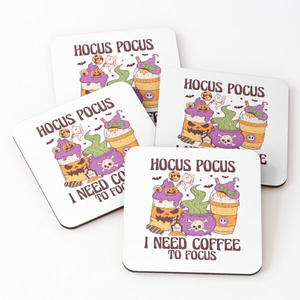 Item preview, Hocus Pocus, I Need Coffee to Focus: Spooky Halloween Brew designed and sold by Acim0.