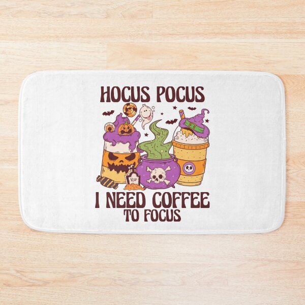 Item preview, Hocus Pocus, I Need Coffee to Focus: Spooky Halloween Brew designed and sold by Acim0.