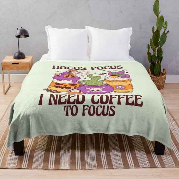 Item preview, Hocus Pocus, I Need Coffee to Focus: Spooky Halloween Brew designed and sold by Acim0.