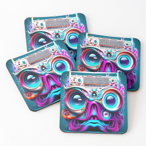 Item preview, Musical Grin: Artistic Expression in Radio Design designed and sold by CoutureGlowcc.