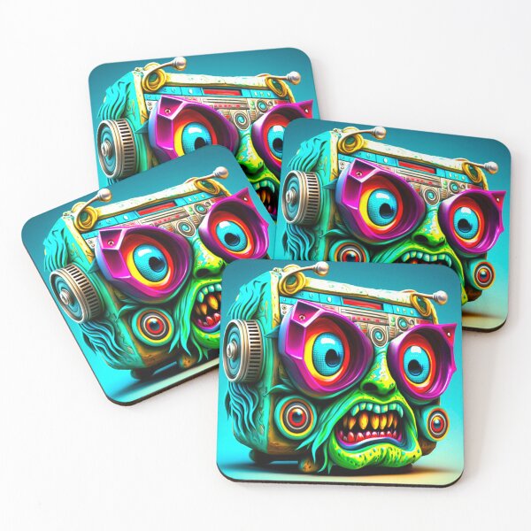 Item preview, Beaming Beats: The Joyful Face of Radio Artistry designed and sold by CoutureGlowcc.