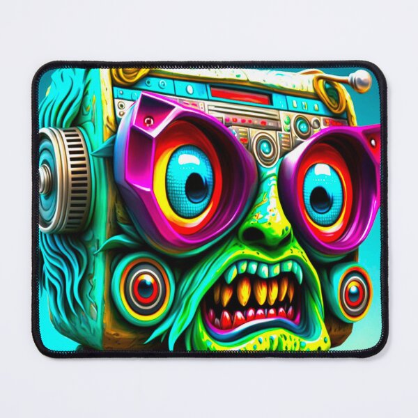 Item preview, Beaming Beats: The Joyful Face of Radio Artistry designed and sold by CoutureGlowcc.