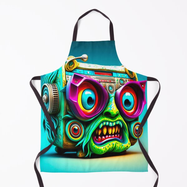 Item preview, Beaming Beats: The Joyful Face of Radio Artistry designed and sold by CoutureGlowcc.