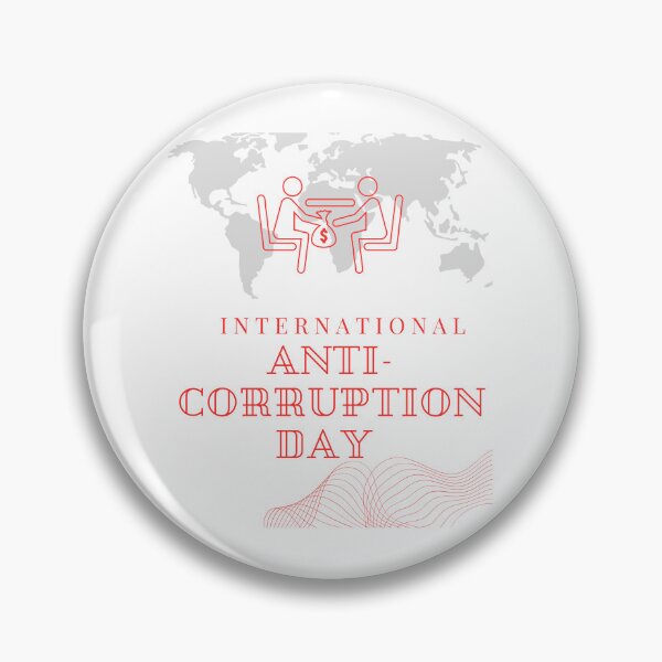 Item preview, International Anti-Corruption Day designed and sold by Simo0455.