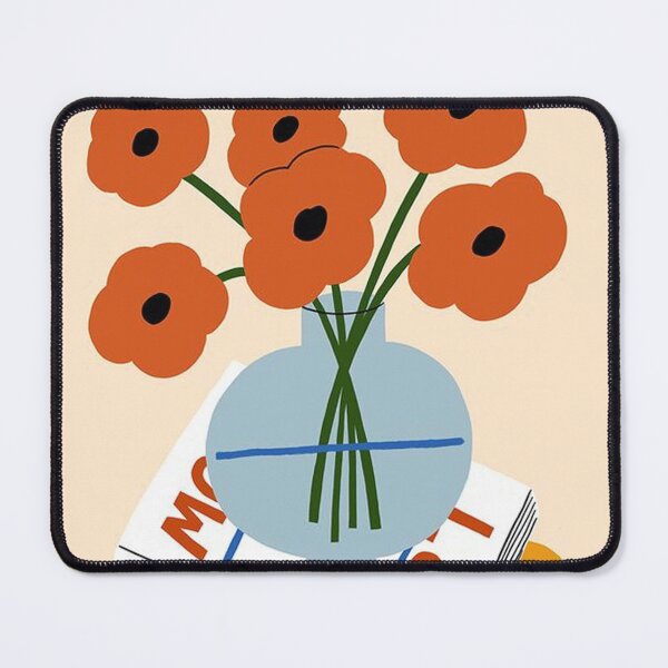 Item preview, orange flower in vase designed and sold by Richardquintana.