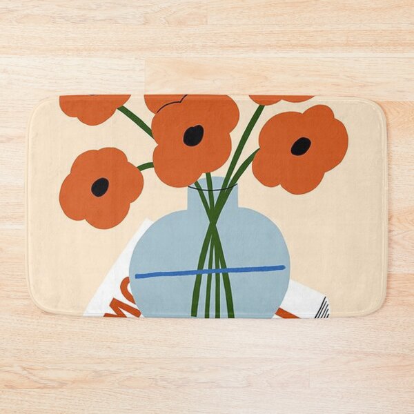 Item preview, orange flower in vase designed and sold by Richardquintana.