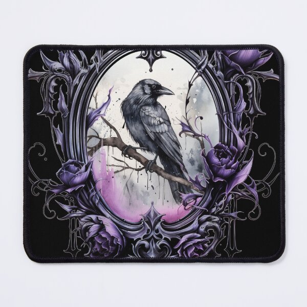 Item preview, Gothic Raven Dark Design  designed and sold by LittleMagicShop.