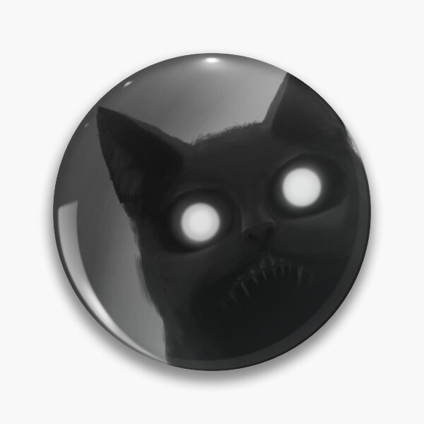 Item preview, Hey - Creepy cat artwork designed and sold by Katie Beardmore.