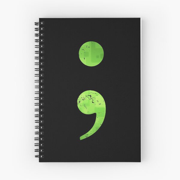 Item preview, April 16:  National Semicolon Day designed and sold by stuch75.