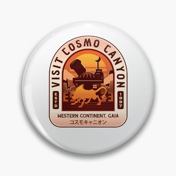 Item preview, Visit Cosmo Canyon Emblem designed and sold by Lagelantee.