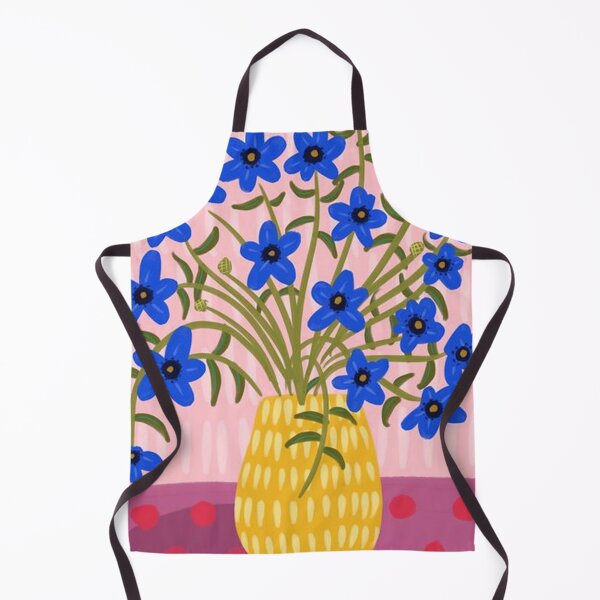 Item preview, blue flower in vase designed and sold by Richardquintana.