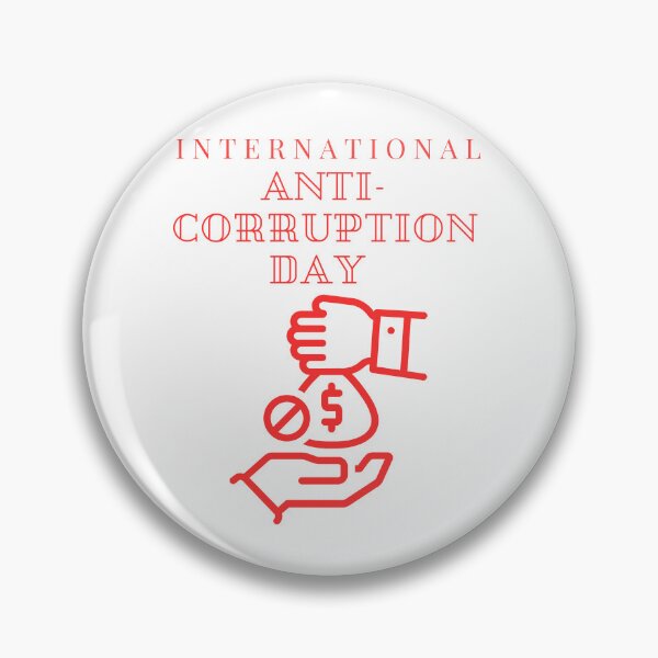 Item preview, International Anti-Corruption Day designed and sold by Simo0455.