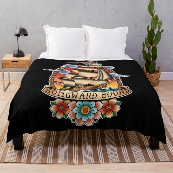 Item preview, Homeward Bound Traditional Tattoo Sailing Ship  	 designed and sold by kzwtfxuem59.