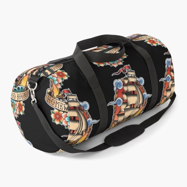 Item preview, Homeward Bound Traditional Tattoo Sailing Ship designed and sold by kzwtfxuem59.