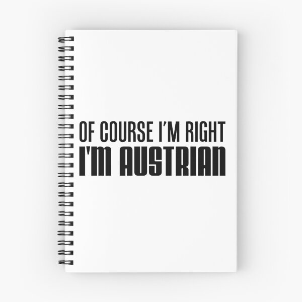 Item preview, Of Course I'm Right I'm Austrian designed and sold by jaycartoonist.