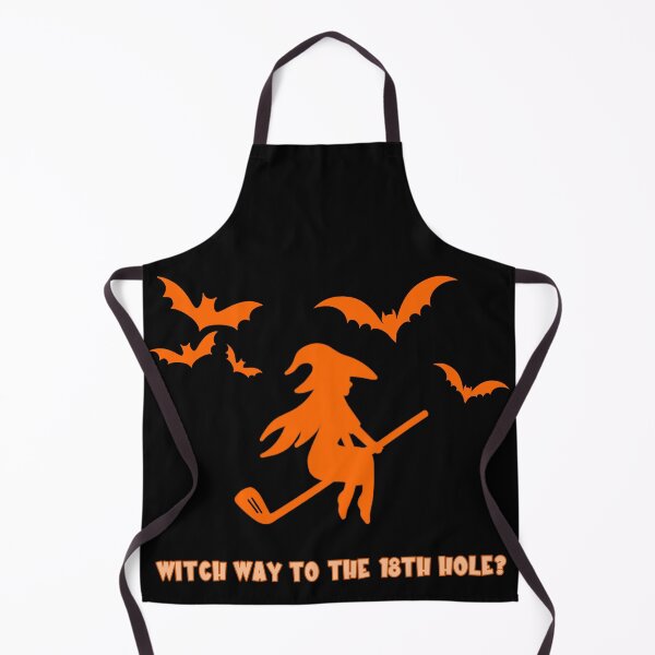 Item preview, Halloween Golf Witch Way To The 18th Hole? designed and sold by PiggyBoxer.