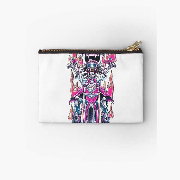 Item preview, Death skeleton drives a motorcycle designed and sold by wizooo411.