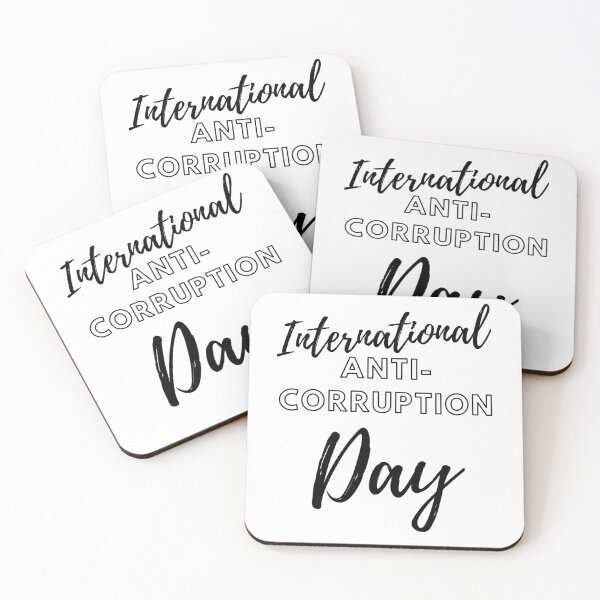 Item preview, International Anti-Corruption Day designed and sold by Simo0455.