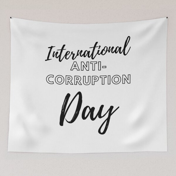 Item preview, International Anti-Corruption Day designed and sold by Simo0455.