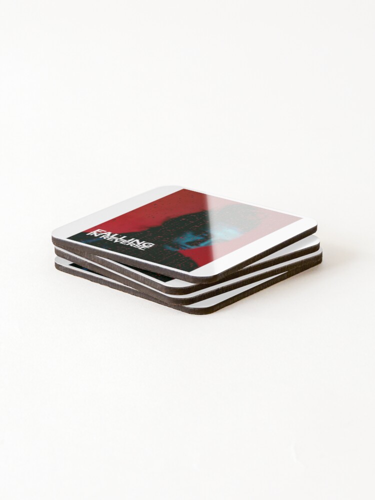 Thumbnail 4 of 5, Coasters (Set of 4), Falling In Reverse  designed and sold by BeltaneDrouin.