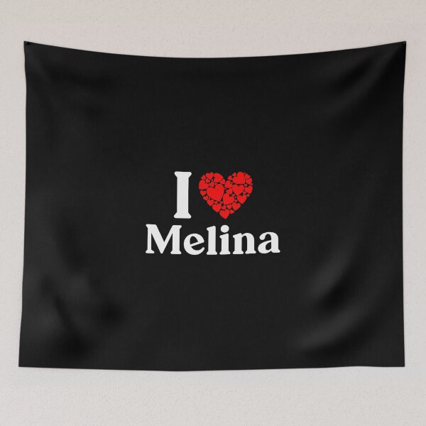 Item preview, Melina Heart - I Love Melina designed and sold by MiraclePitts.