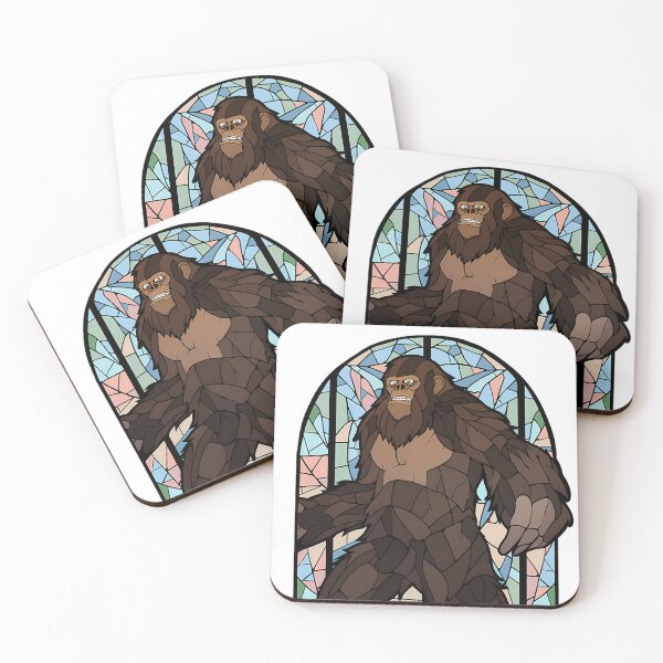 Item preview, Big Foot Stained glass designed and sold by octoboobs.