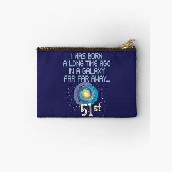 Item preview, I was born a long time ago in a galaxy far far away 51st birthday designed and sold by giftfromheart.