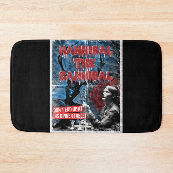 Item preview, Hannibal the Cannibal Vintage B Movie Poster designed and sold by EstellMraz.