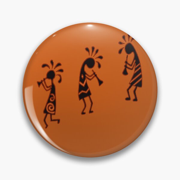 Item preview, Arizona Kokopelli Tribal Trumpet Players designed and sold by taiche.