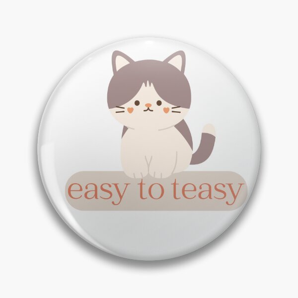 Item preview, easy to teasy cute cat  designed and sold by jijika119.