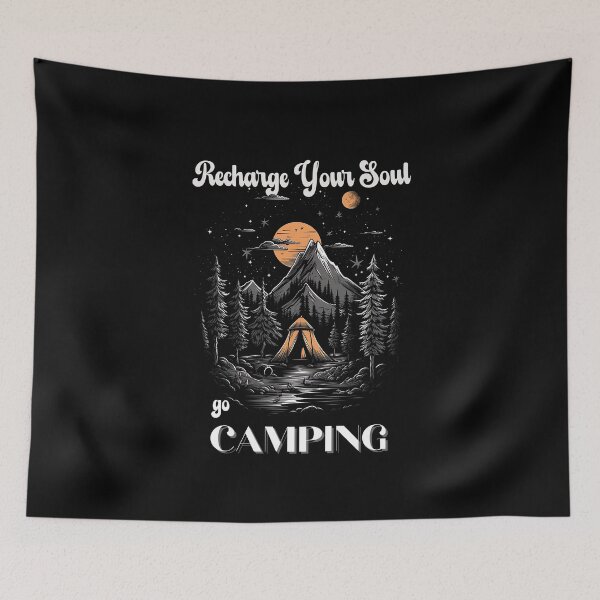 Item preview, Recharge Your Soul, Go Camping designed and sold by AAcrew.