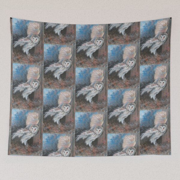 Item preview, Barn owl - wings out designed and sold by LittleLiz.