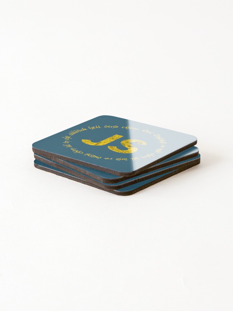 Thumbnail 4 of 5, Coasters (Set of 4), JavaScript designed and sold by MithranAlburo.