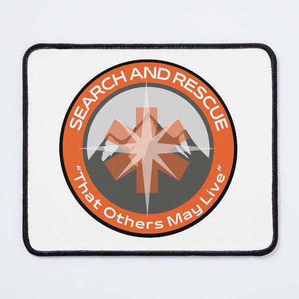 Item preview, Search and Rescue - SAR- "Bring them home" Patch Star of life / Compass / Footprint designed and sold by TheContactor.
