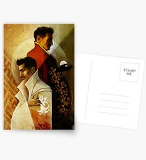 Gemini Sternzeichen Tarot Dorian Pavus Postkarten