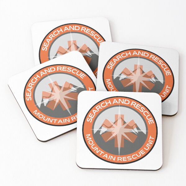Item preview, Search and Rescue - SAR Mountain Rescue" Patch Star of life / Compass / Footprint  designed and sold by TheContactor.