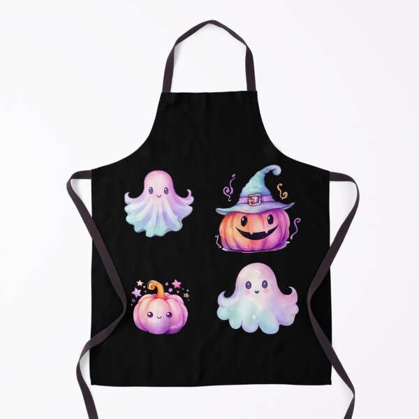 Item preview, Aesthetic Book Sweet Ghost And Pumpkin Halloween designed and sold by AgnesMBrae.