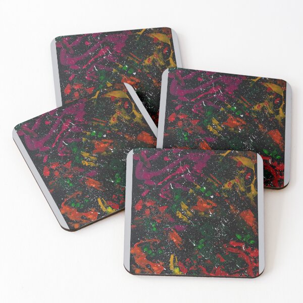 Item preview, Neon on Black @abstract.art.rpm designed and sold by R-PM.