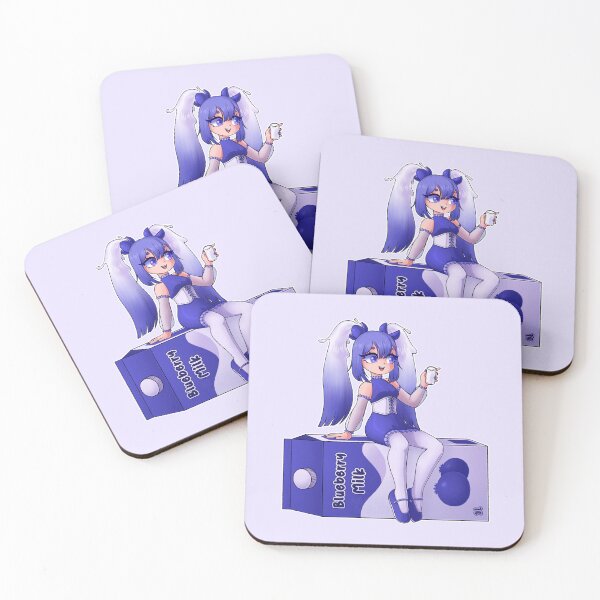 Item preview, Blueberry Milk Hatsune Miku designed and sold by Nyanibun.
